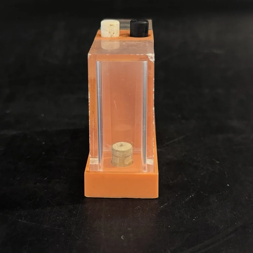 Vintage Whirley Industries Single Salt Pepper Push‎ Button Shaker